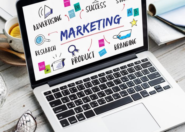 Marketing Ideas Share Research Planning Concept